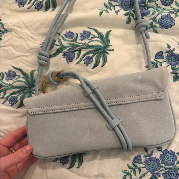 Dolce Vita ALICE SHOULDER BAG BLUE SUEDE - Picture 6 of 13